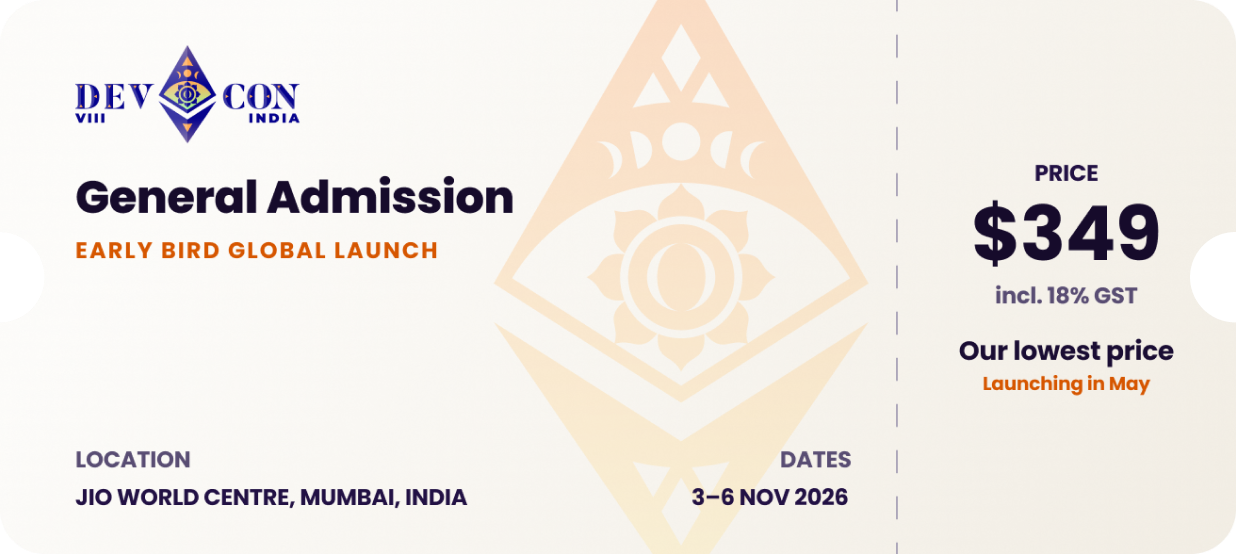 Indian Early Bird Ticket