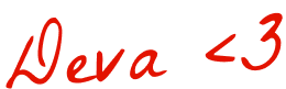 Deva's signature