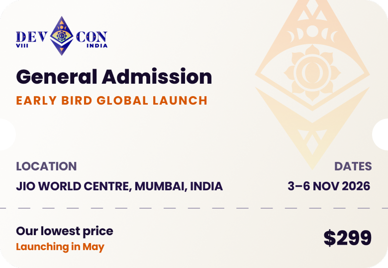 Indian Early Bird Ticket