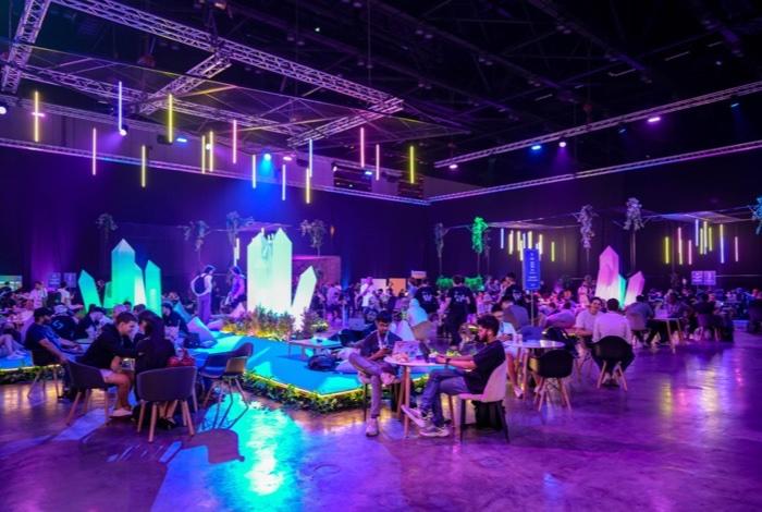 The atmosphere at a past Devcon